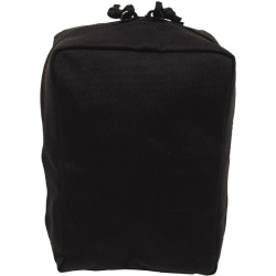 MFH MOLLE Utility pouch, small 19x7x13, vertikálne - black (30613A)