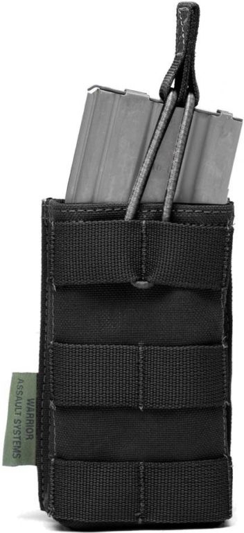 WARRIOR Single MOLLE Open Pouch 5.56mm - black (W-EO-SMOP-BLK)