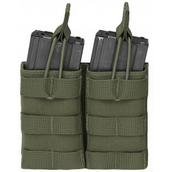 WARRIOR Double MOLLE Open M4 5.56mm - olive drab (W-EO-DMOP-OD)