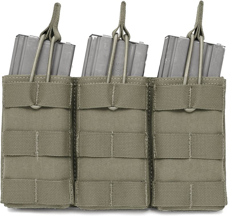 WARRIOR Triple MOLLE Open M4 5.56mm - ranger green (W-EO-TMOP-RG)