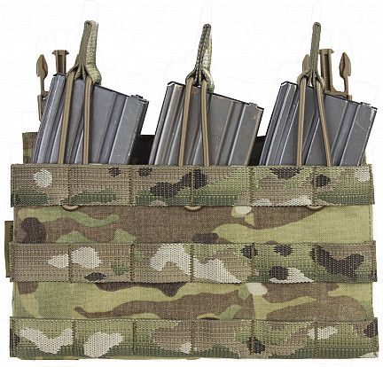 WARRIOR Removable Triple molle open pouch for RPC - multicam (W-EO-RPC-TMOP-MC)