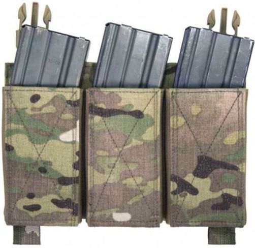 WARRIOR Removable Triple Elastic Mag Pouch - multicam (W-EO-DFP-TEMP-MC)