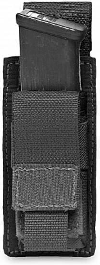 WARRIOR Direct Action Single 9mm Pistol Mag Pouch - black (W-EO-SPDA-9-BLK)