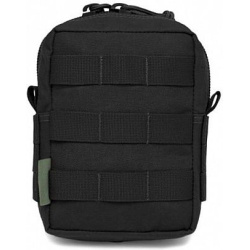 WARRIOR Small MOLLE Utility Pouch - black (W-EO-SMUP-BLK)