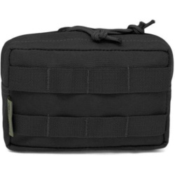 WARRIOR Small Horizontal MOLLE Pouch - black (W-EO-SHMP-BLK)