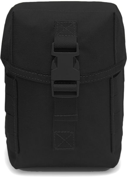 WARRIOR Medium General Utility Pouch - black (W-EO-MGUP-BLK)