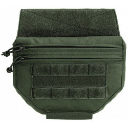 WARRIOR Drop Down Velcro Utility Pouch - olive drab (W-EO-DDVUP-OD)