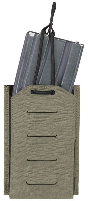 WARRIOR Laser Cut Single Bungee 5.56 Pouch - ranger green (W-LC-SB-556P-RG)