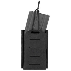 WARRIOR Laser Cut Single Bungee 5.56 Pouch - čierny (W-LC-SB-556P-BLK)