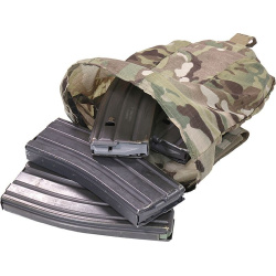 WARRIOR Laser Cut Compact Dump Pouch - multicam (W-LC-CDP-MC)