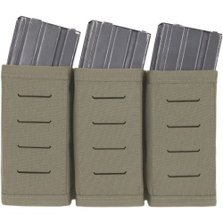 WARRIOR LC MOLLE Triple Snap Mag Pouch - ranger green (W-LC-TSMP-RG)