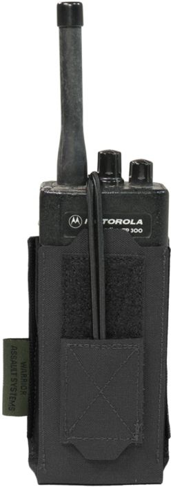 WARRIOR LC Adjustable Radio Pouch - black (W-LC-ARP-BLK)