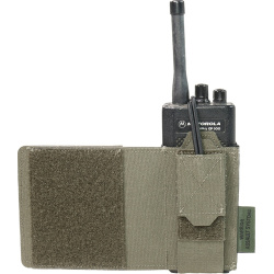 WARRIOR LC Wing Velcro Adjustable Radio Pouch - Left - ranger green (W-LC-WV-ARP-L-RG)