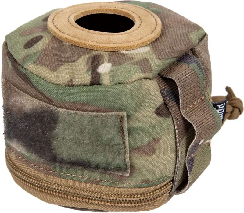 PRIMAL GEAR Puzdro na plynovú kartušu, small - multicam