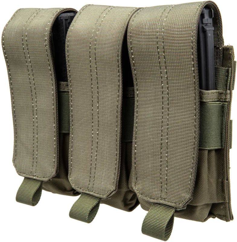 SPECNA ARMS Triple flap mag pouch M4/16 - olive