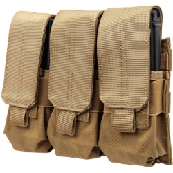 SPECNA ARMS Triple flap mag pouch M4/16 - tan