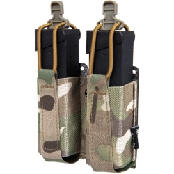 PRIMAL GEAR Double pistol mag pouch - multicam