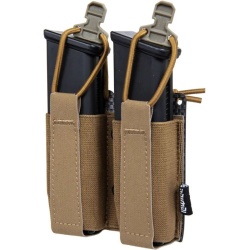 PRIMAL GEAR Double pistol mag pouch - coyote brown