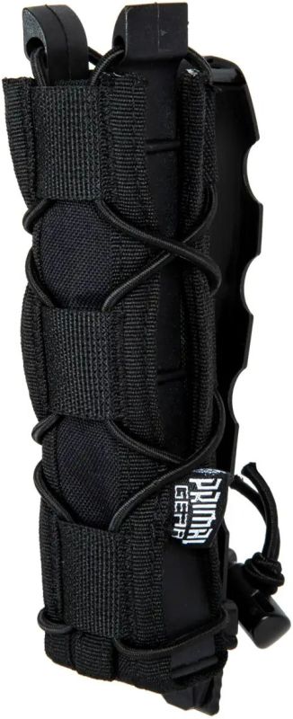 PRIMAL GEAR Single Dilop SMG long mag pouch - black