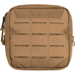 PENTAGON MOLLE Utility pouch Elpis 15x15 - coyote (K17069-COY)