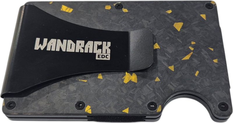 WANDRACK EDC peňaženka - carbon yellow