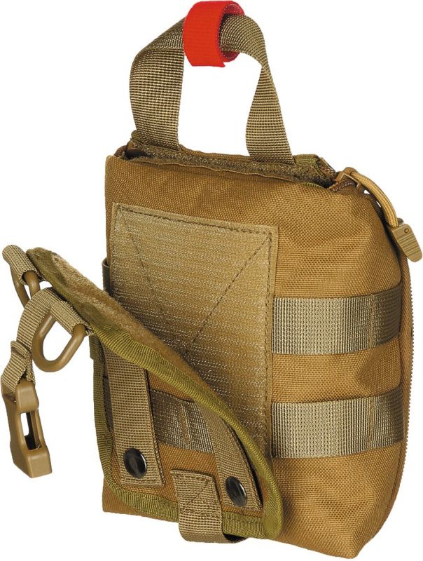 MFH MOLLE Pouch na lekárničku, malý, 16x18x8cm - coyote (30630R)