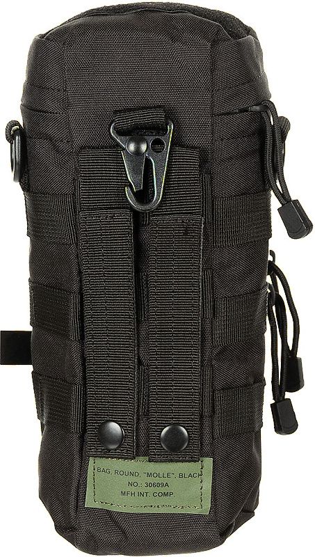 MFH MOLLE Pouch pre poľnú fľašu 11x25x13cm, čierny (30609A)