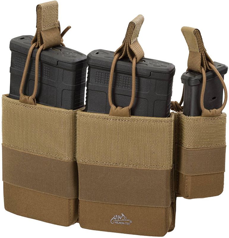 HELIKON Triple mag pouch Competition TwoGun Insert - šedý (IN-C2G-CD-35)