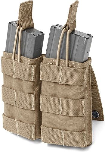 WARRIOR Double MOLLE Open M4 5.56mm - coyote (W-EO-DMOP-CT)