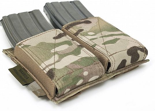 WARRIOR Double Elastic Mag Pouch Colours - multicam (W-EO-DEMP-MC)