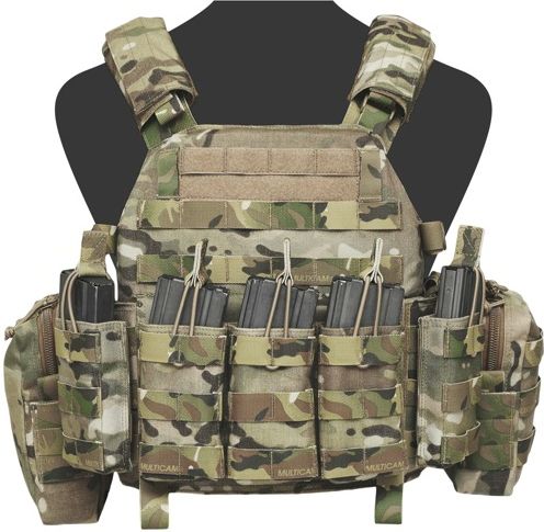 WARRIOR Triple MOLLE Open M4 5.56mm - multicam (W-EO-TMOP-MC)