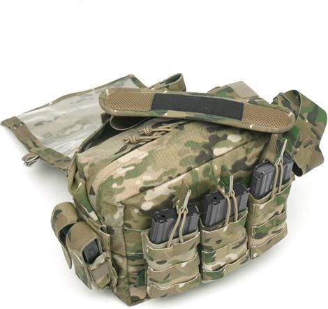 WARRIOR Triple MOLLE Open M4 5.56mm - multicam (W-EO-TMOP-MC)