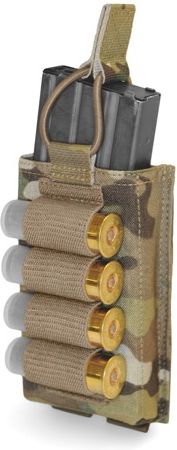 WARRIOR Single Open 5.56mm with shotgun strip - multicam (W-EO-SMOP-BSG-MC)