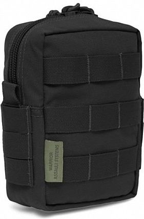 WARRIOR Small MOLLE Utility Pouch - black (W-EO-SMUP-BLK)