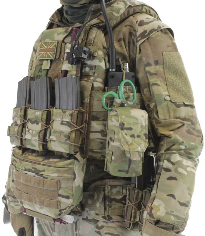 WARRIOR Drop Down Velcro Utility Pouch - multicam (W-EO-DDVUP-MC)