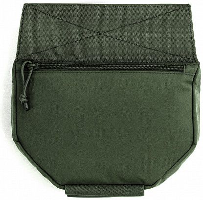 WARRIOR Drop Down Velcro Utility Pouch - olive drab (W-EO-DDVUP-OD)