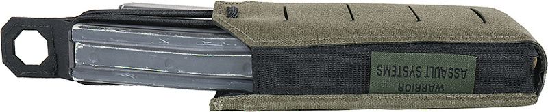 WARRIOR Laser Cut Single Bungee 5.56 Pouch - ranger green (W-LC-SB-556P-RG)