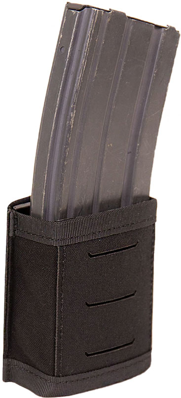 WARRIOR LC Single Snap Mag Pouch 5.56mm Short - black (W-LC-SSMP-556P-S-BLK)