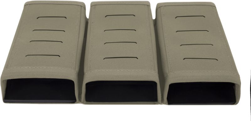 WARRIOR LC MOLLE Triple Snap Mag Pouch - ranger green (W-LC-TSMP-RG)