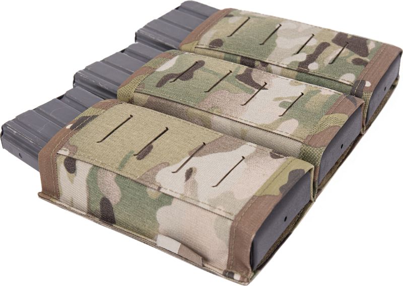 WARRIOR LC MOLLE Triple Snap Mag Pouch - multicam (W-LC-TSMP-MC)