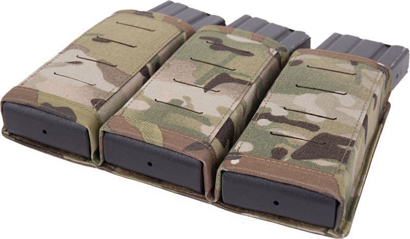 WARRIOR LC MOLLE Triple Snap Mag Pouch - multicam (W-LC-TSMP-MC)