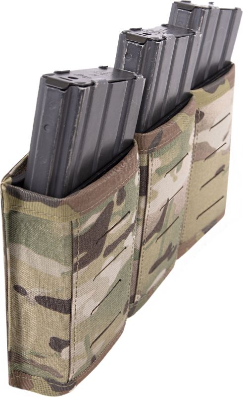 WARRIOR LC MOLLE Triple Snap Mag Pouch - multicam (W-LC-TSMP-MC)