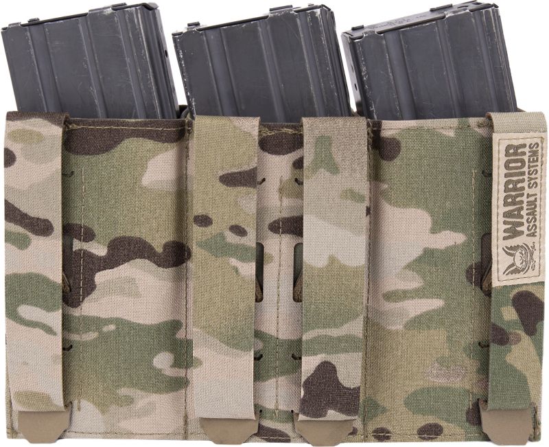 WARRIOR LC MOLLE Triple Snap Mag Pouch - multicam (W-LC-TSMP-MC)