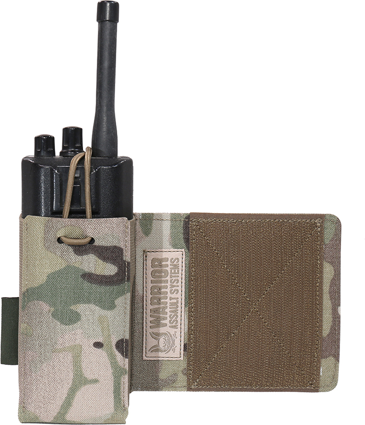 WARRIOR LC Wing Velcro Adjustable Radio Pouch - Left - multicam (W-LC-WV-ARP-L-MC)