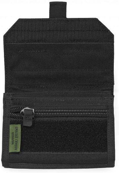 WARRIOR Forward Opening Admin Pouch - black (W-EO-FOA-BLK)