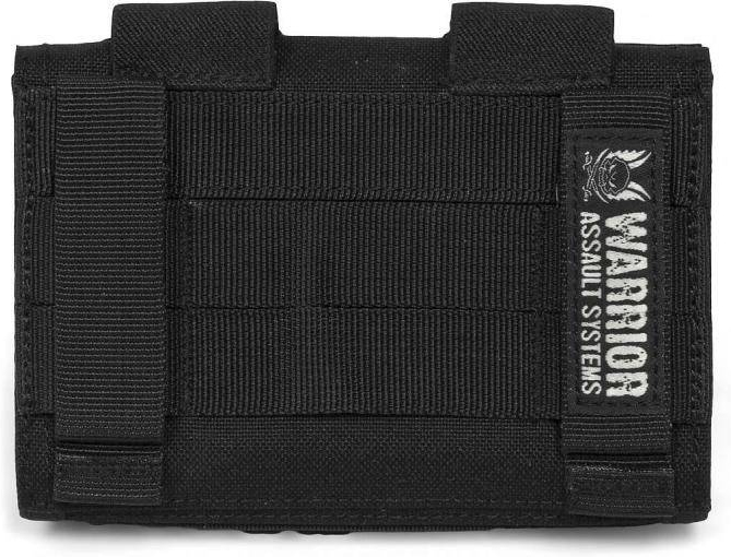 WARRIOR Forward Opening Admin Pouch - black (W-EO-FOA-BLK)