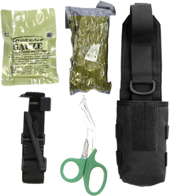 WARRIOR Individual First Aid Pouch - black (W-EO-IFAK-BLK)