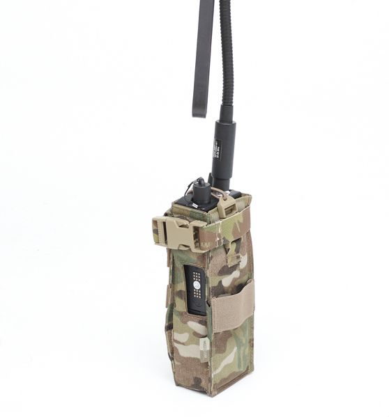 WARRIOR Front Opening MBITR Radio Pouch - multicam (W-EO-MBITR-G2-MC)