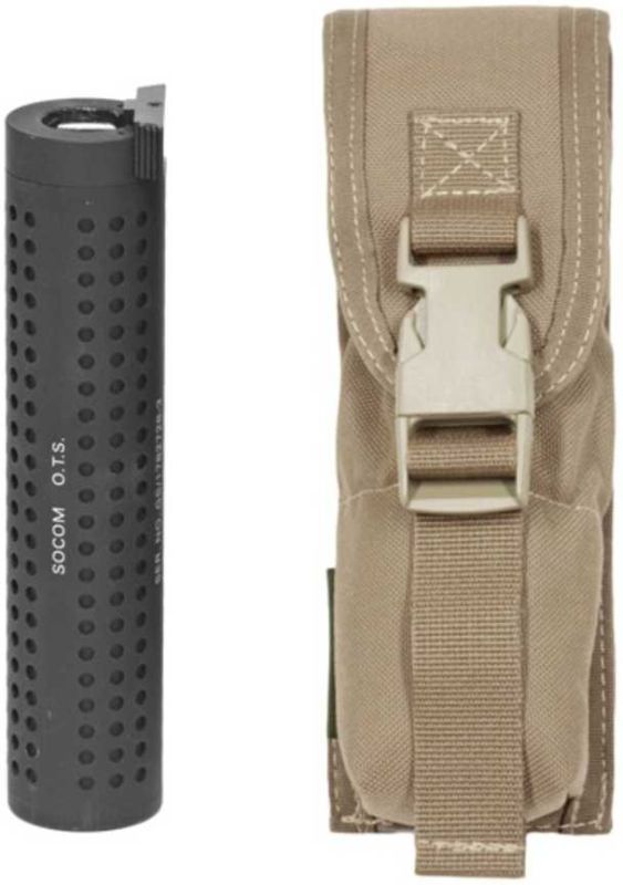 WARRIOR Large Torch Suppressor Pouch - coyote (W-EO-LTSP-CT)