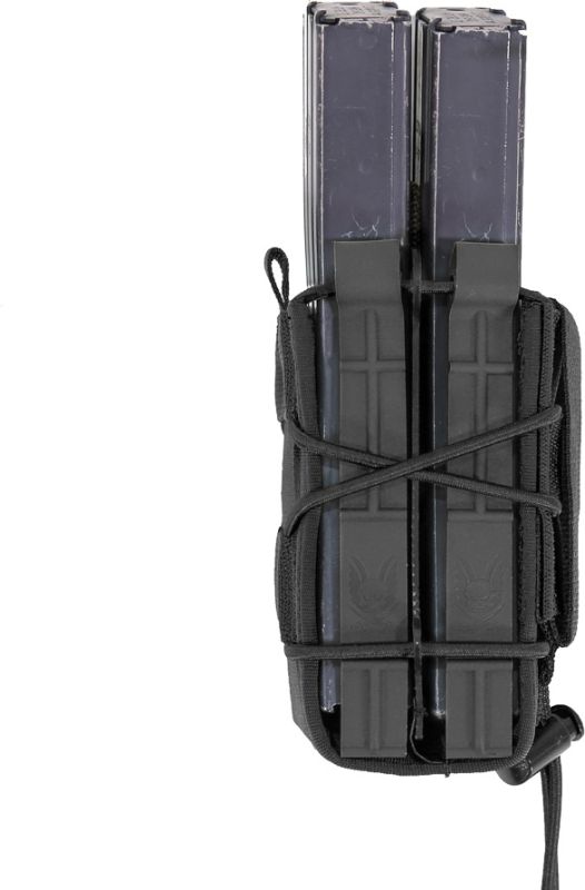 WARRIOR Double Quick Mag (Front Stacked) - black (W-EO-DQM-BLK)